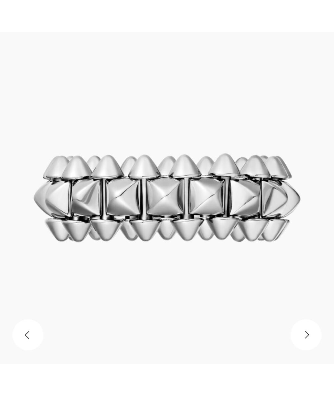 CARTIER Серебряное кольцо из белого золота, фото 3