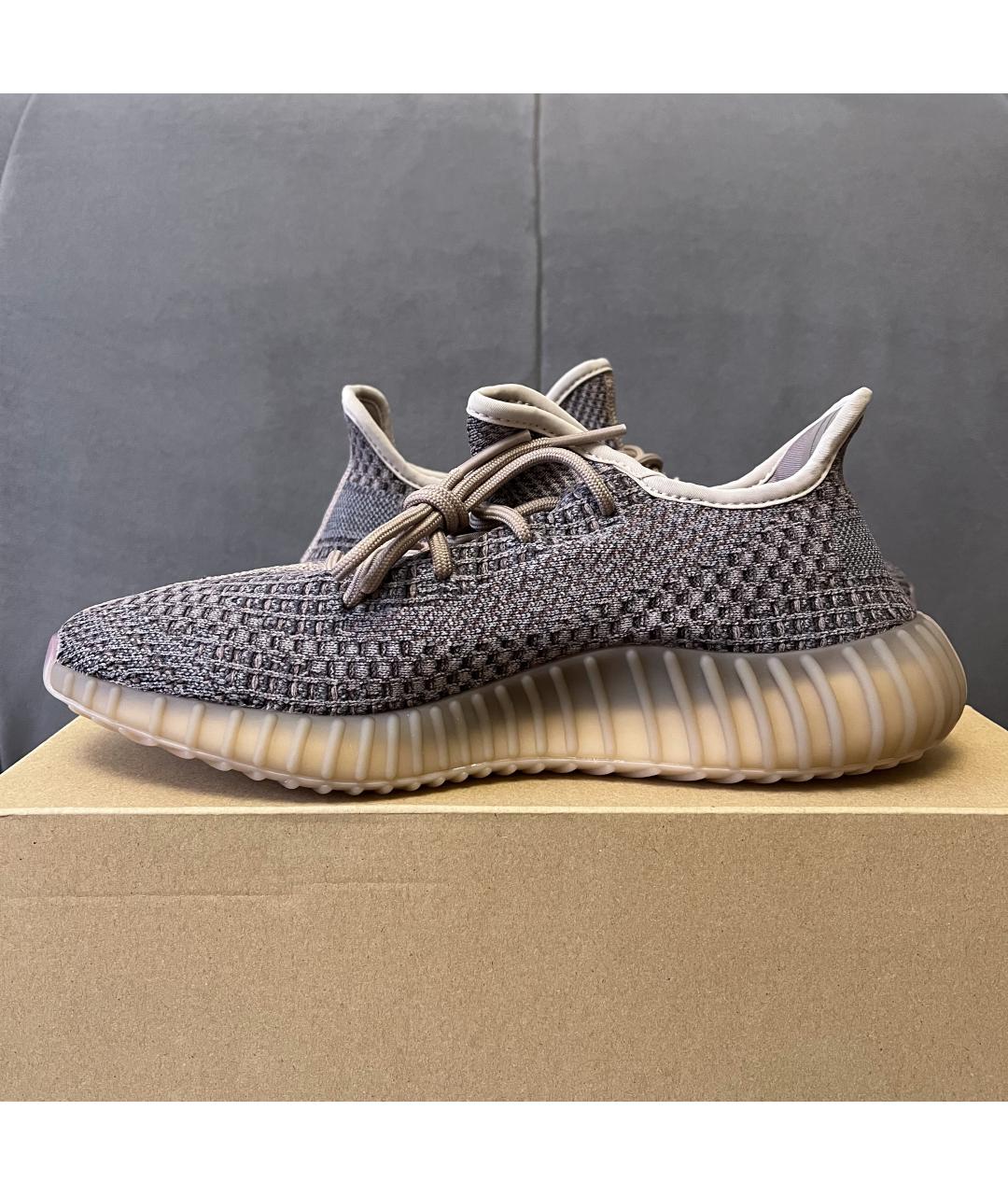 ADIDAS YEEZY Фиолетовые низкие кроссовки / кеды, фото 5