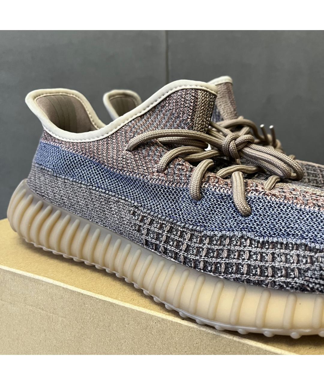 ADIDAS YEEZY Фиолетовые кроссовки, фото 6