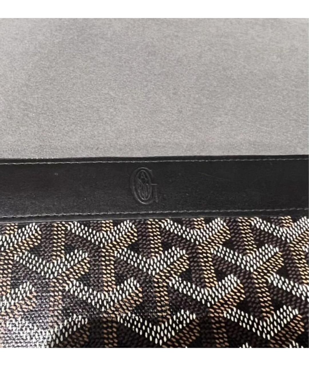 GOYARD Коричневый кошелек, фото 2