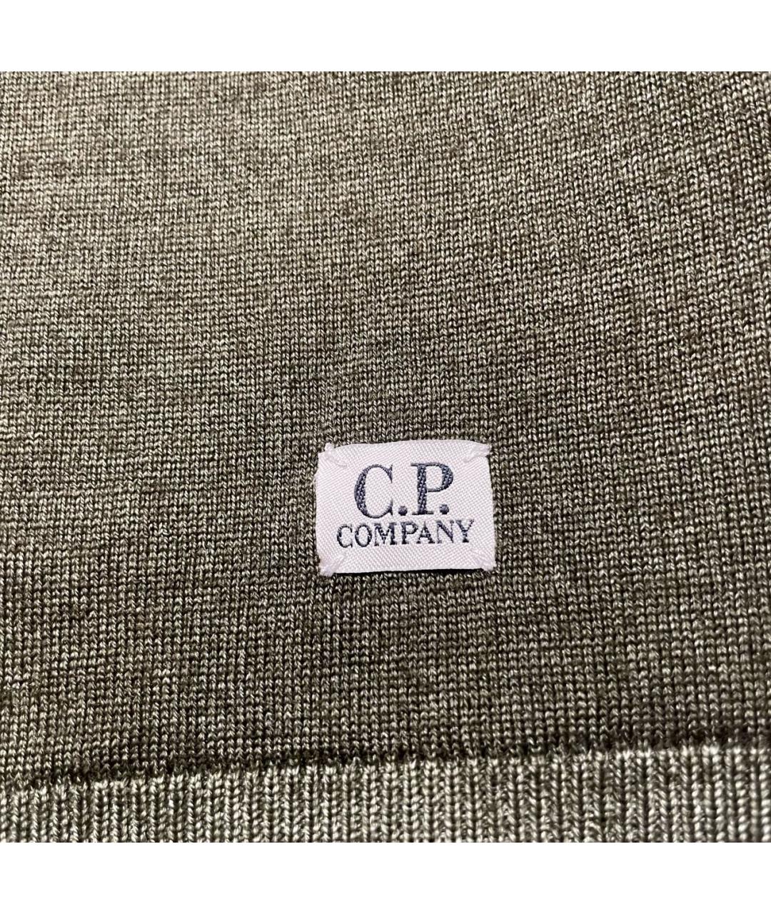 CP COMPANY Зеленый шерстяной джемпер / свитер, фото 4