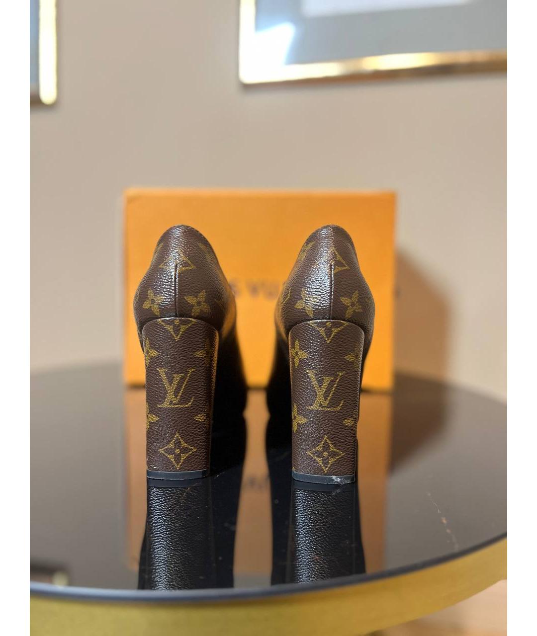 LOUIS VUITTON Черные туфли, фото 4