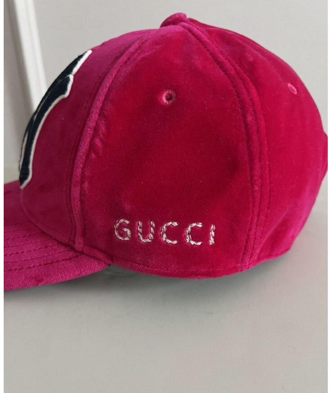 GUCCI Красная кепка, фото 3