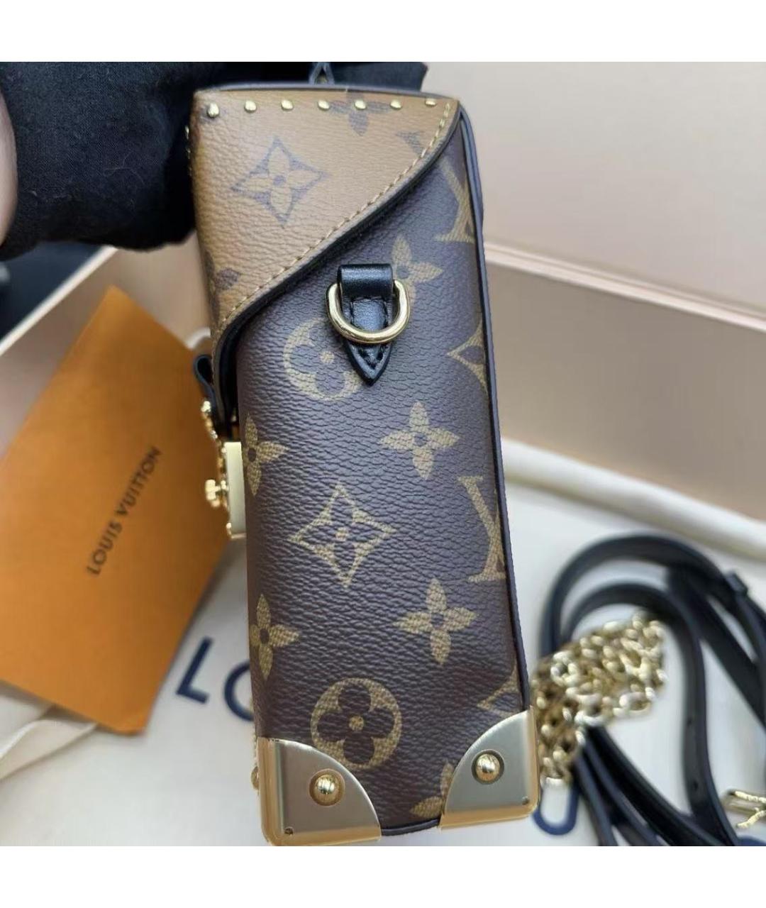 LOUIS VUITTON Кожаная сумка через плечо, фото 4