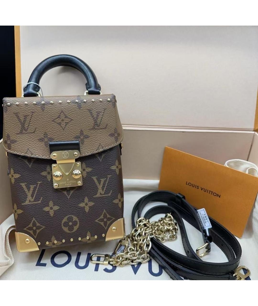 LOUIS VUITTON Кожаная сумка через плечо, фото 2