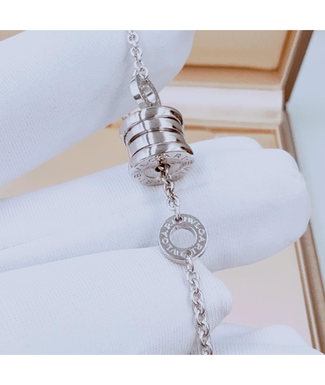 BVLGARI Серебряный браслет из белого золота, фото 3