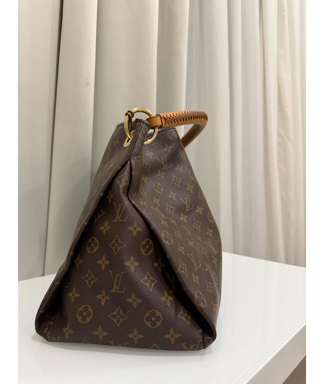 LOUIS VUITTON Коричневая сумка тоут, фото 2