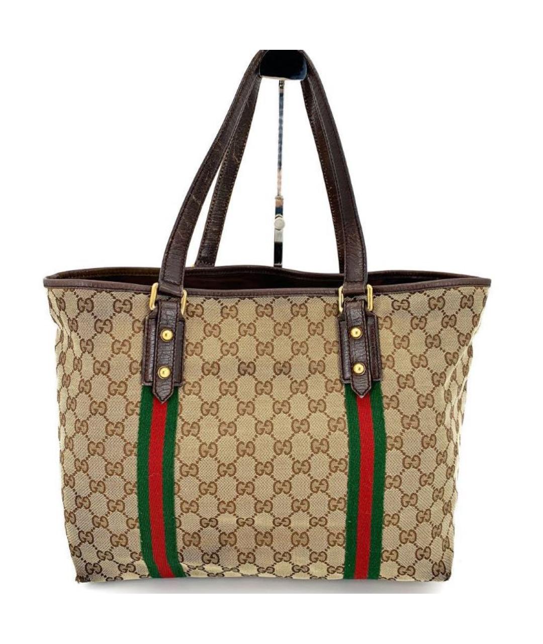 GUCCI Бежевая сумка тоут, фото 2