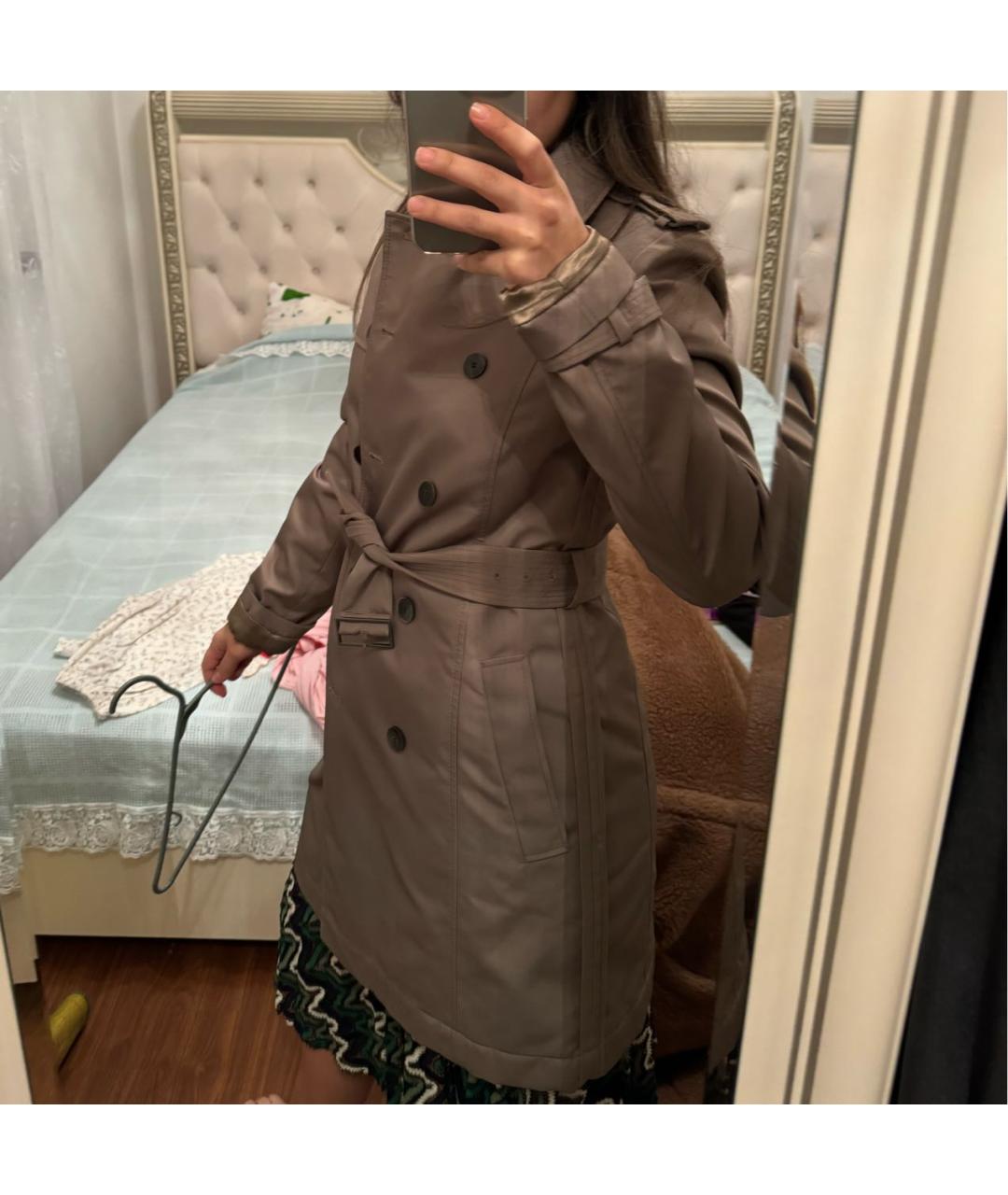 HUGO BOSS Серый тренч/плащ, фото 6