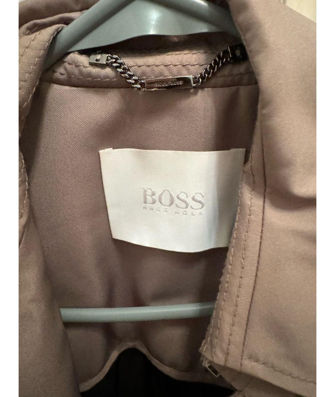 HUGO BOSS Серый тренч/плащ, фото 4