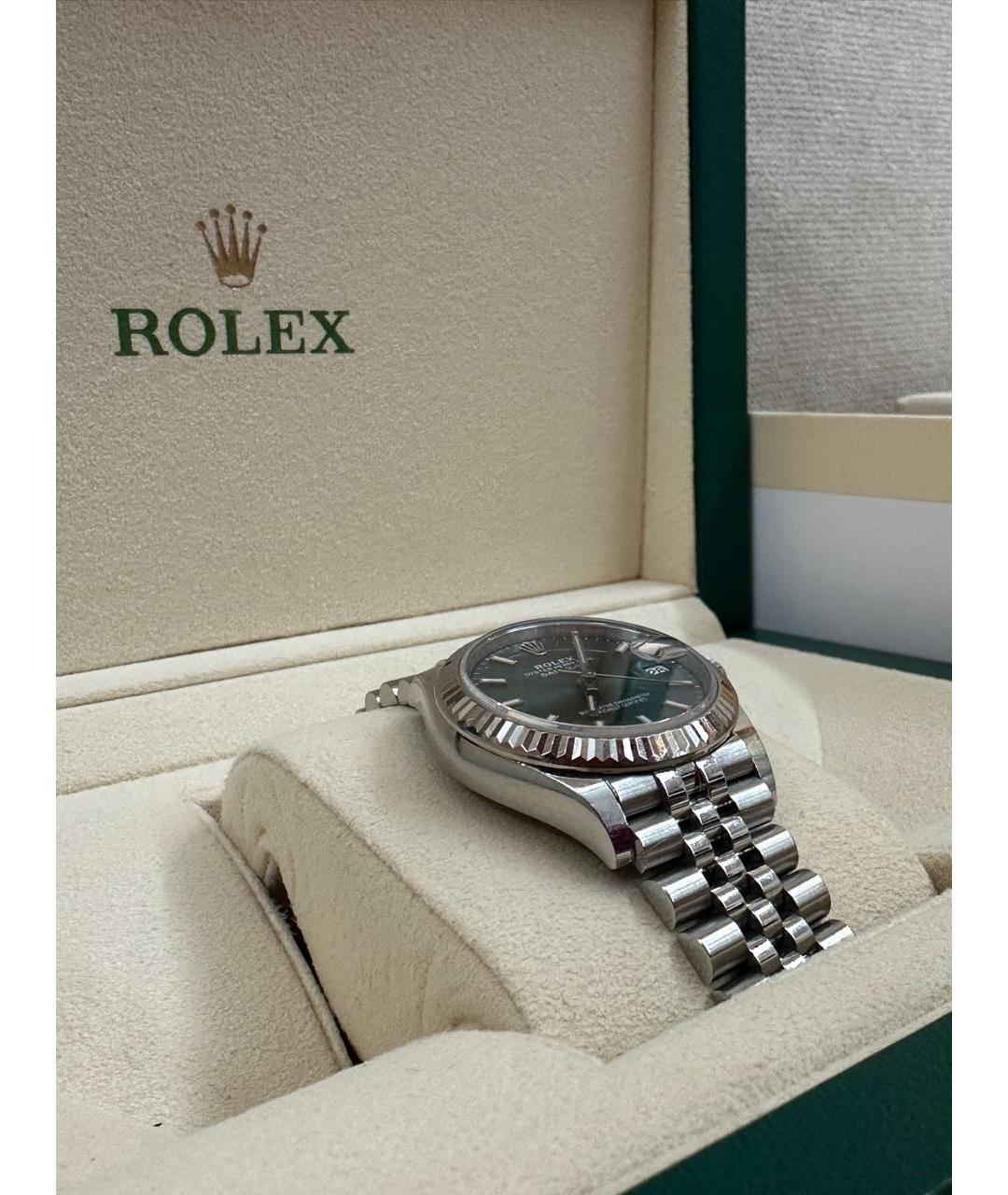 ROLEX Серебряные часы, фото 3