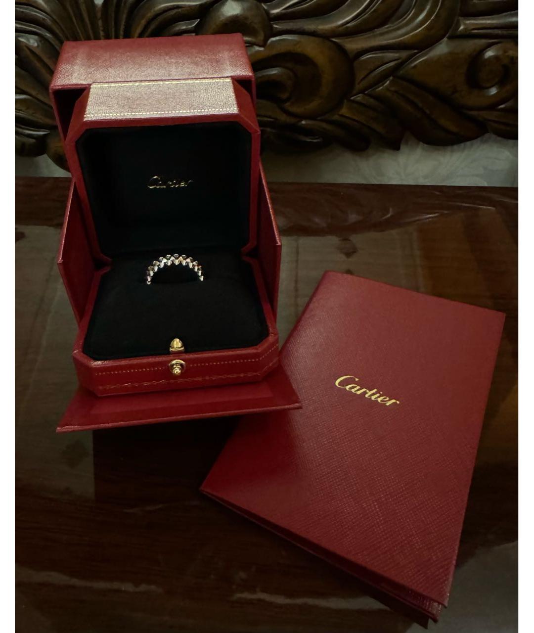 CARTIER Белое кольцо из белого золота, фото 2