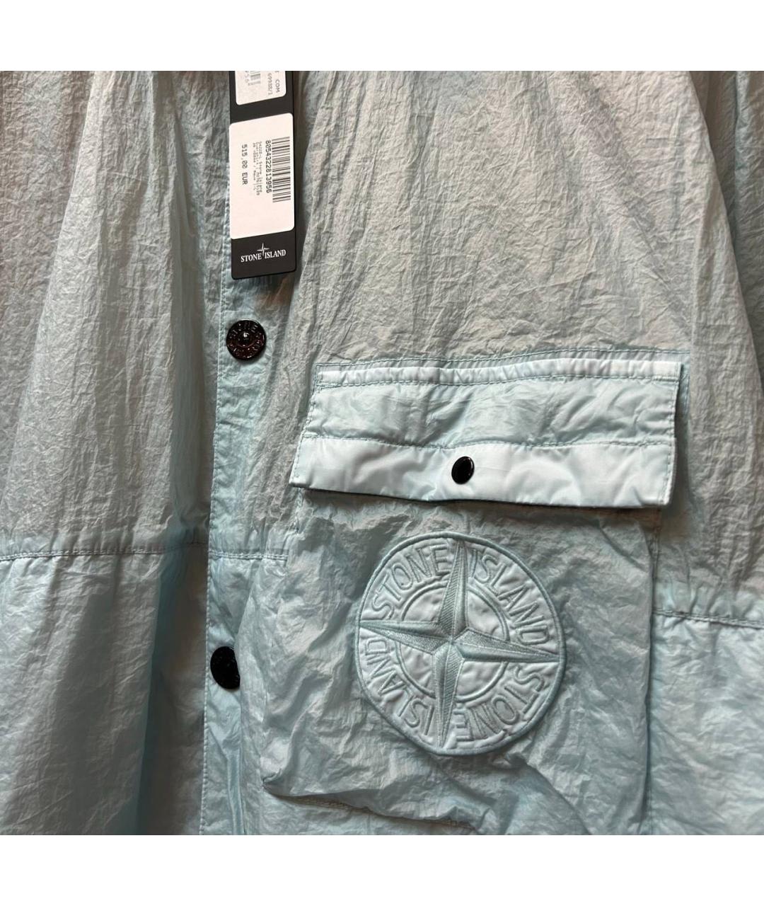 STONE ISLAND Голубая куртка, фото 3