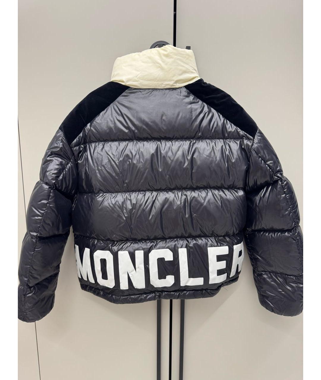 MONCLER Черная куртка, фото 2