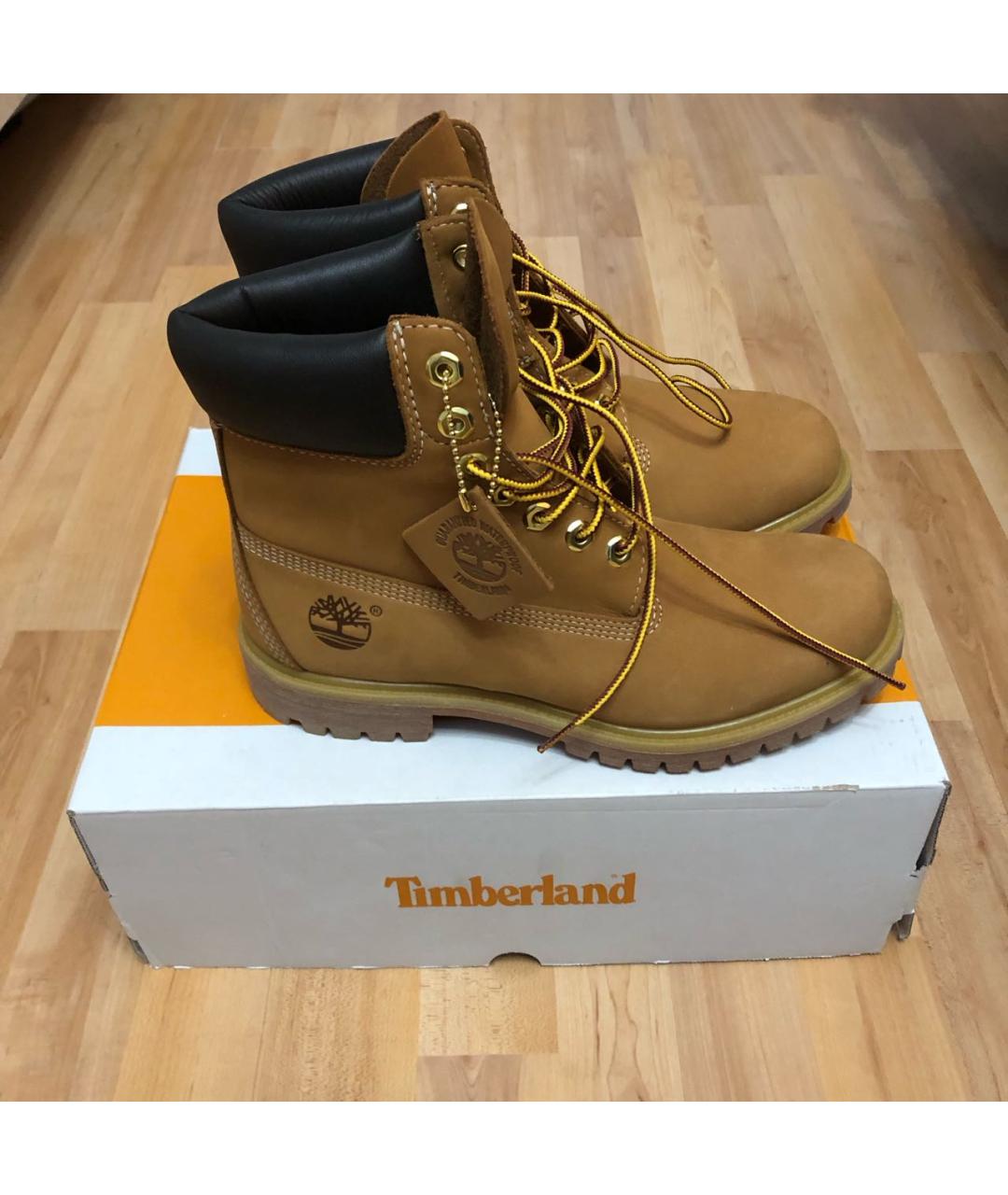 TIMBERLAND Нубуковые высокие ботинки, фото 7