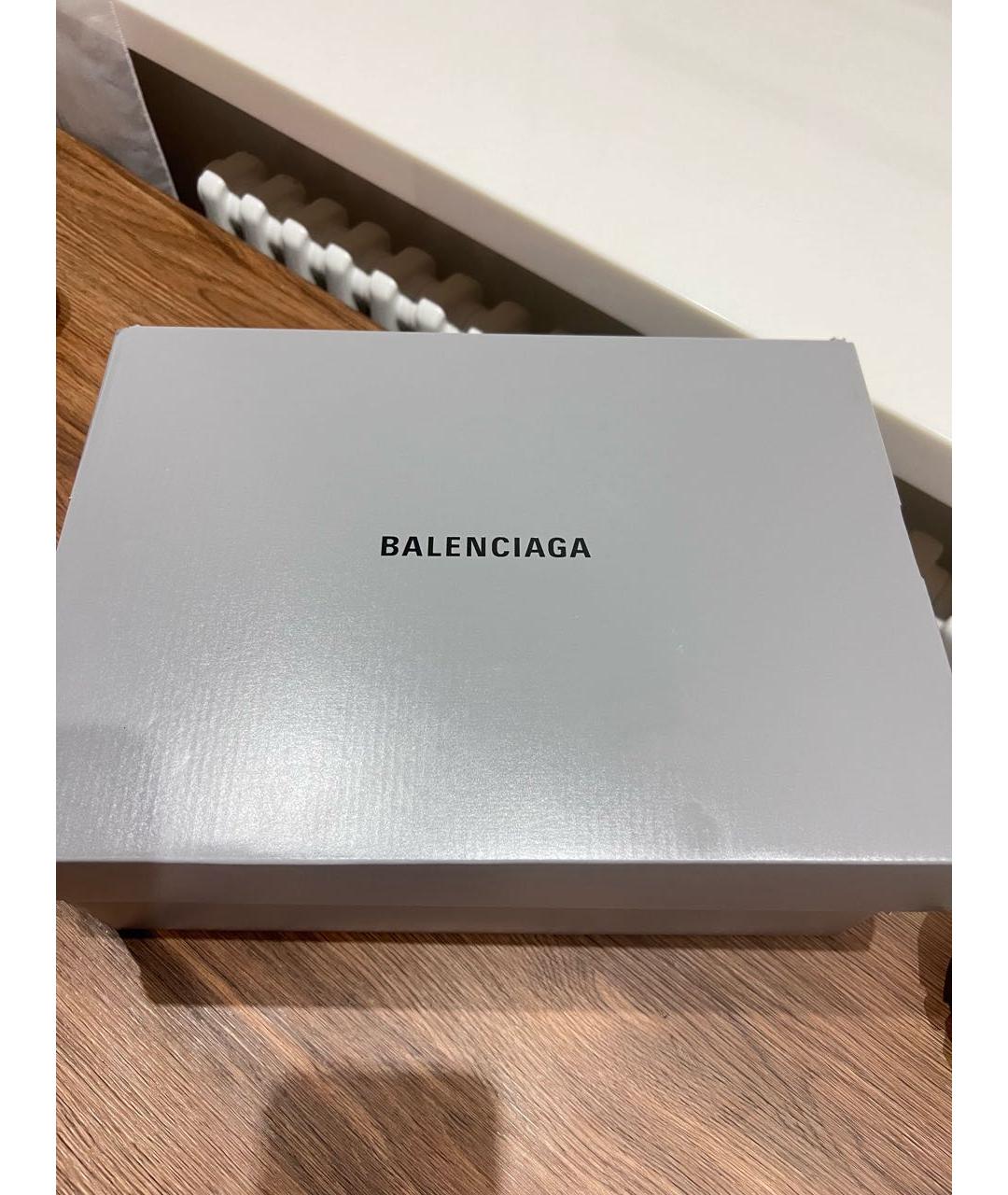 BALENCIAGA Белые кроссовки, фото 5