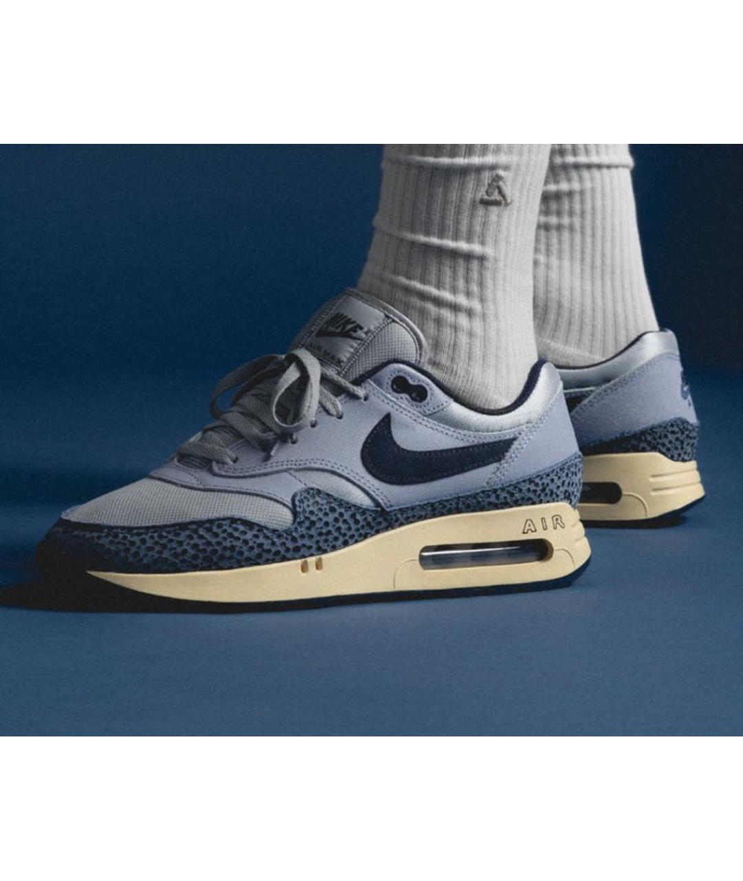 NIKE Синие низкие кроссовки / кеды, фото 8