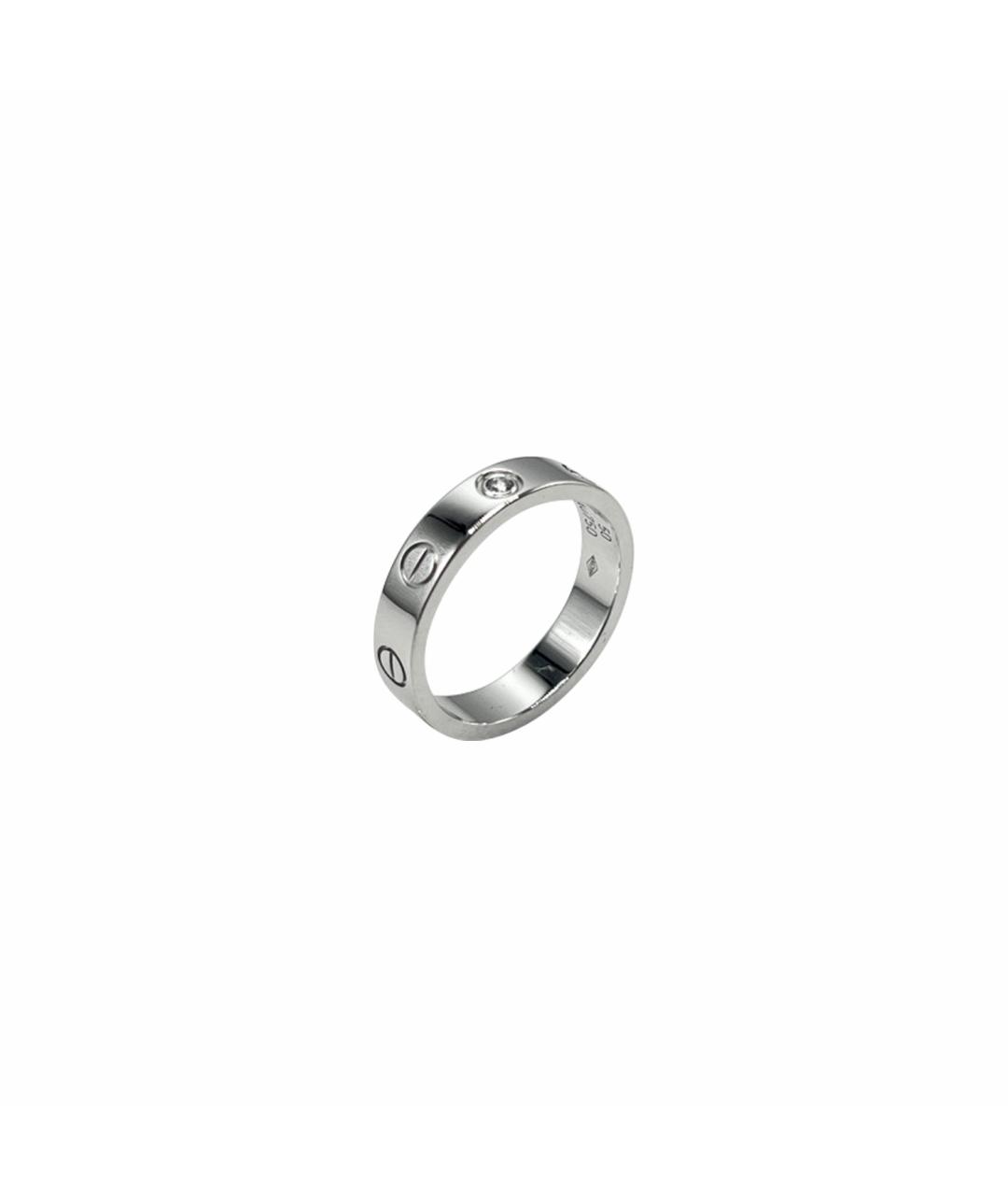 CARTIER Серебряное кольцо из белого золота, фото 1