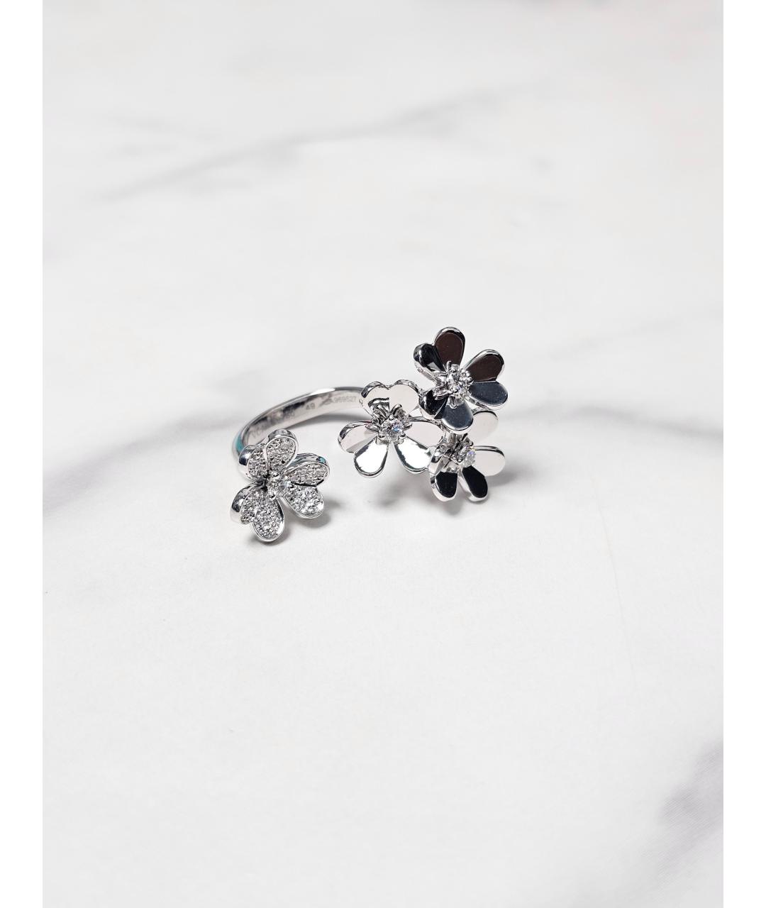 VAN CLEEF & ARPELS Серебряное кольцо из белого золота, фото 3