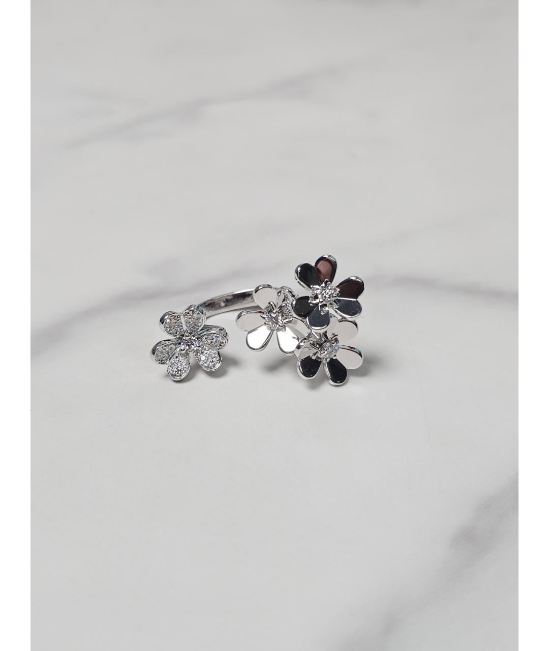 VAN CLEEF & ARPELS Серебряное кольцо из белого золота, фото 4