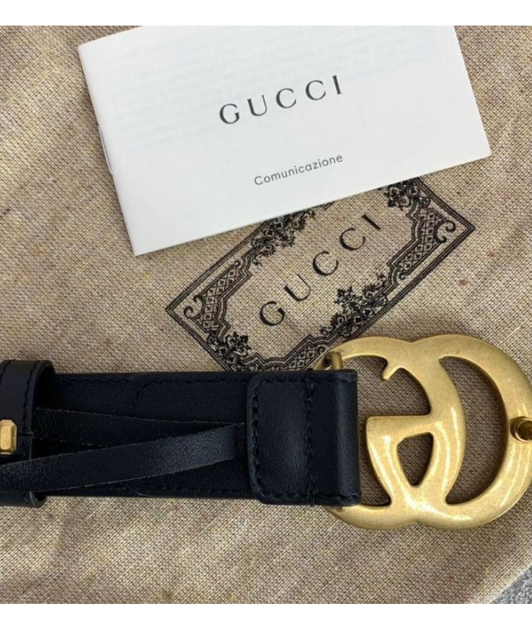 GUCCI Коричневый кожаный ремень, фото 7