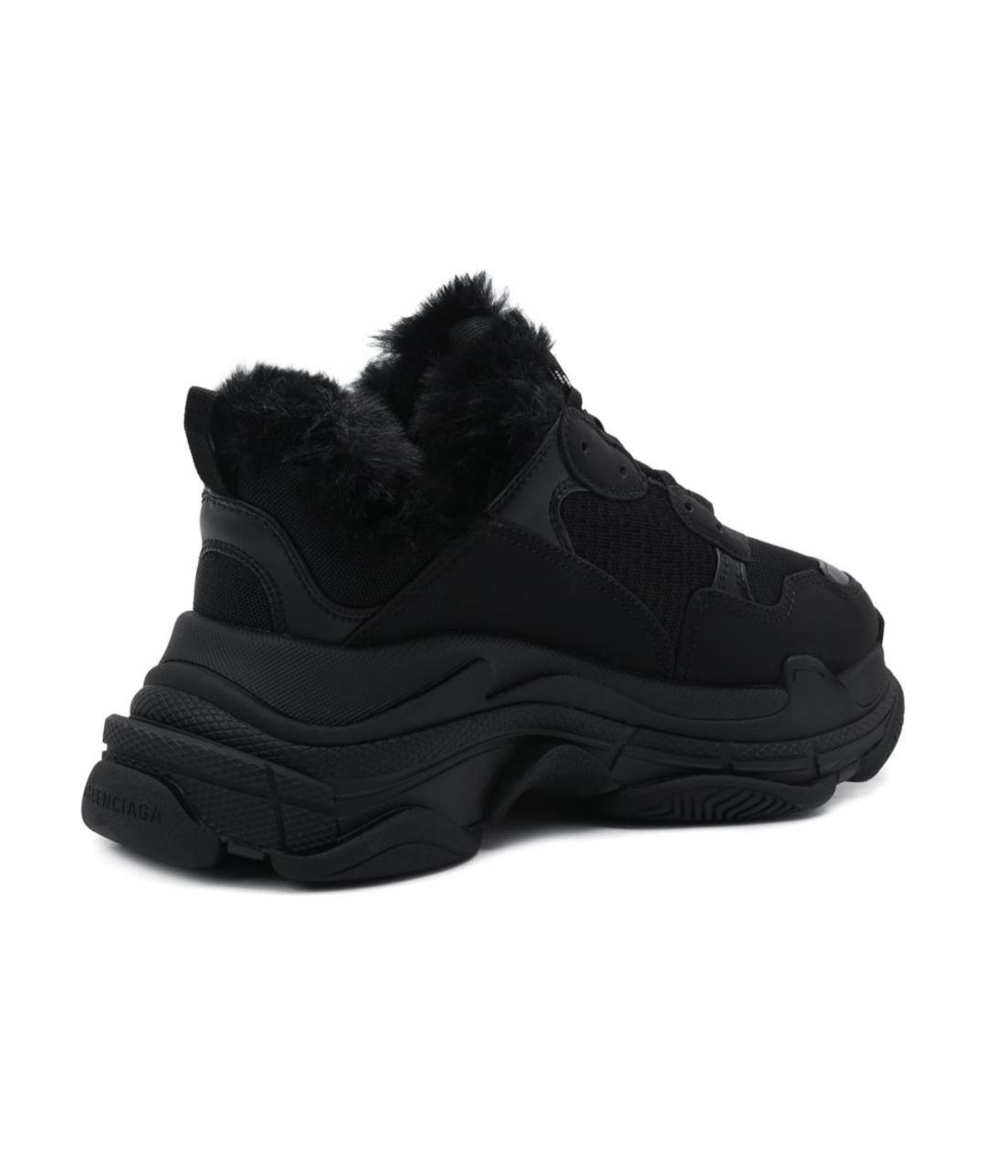 BALENCIAGA Черные кроссовки, фото 6