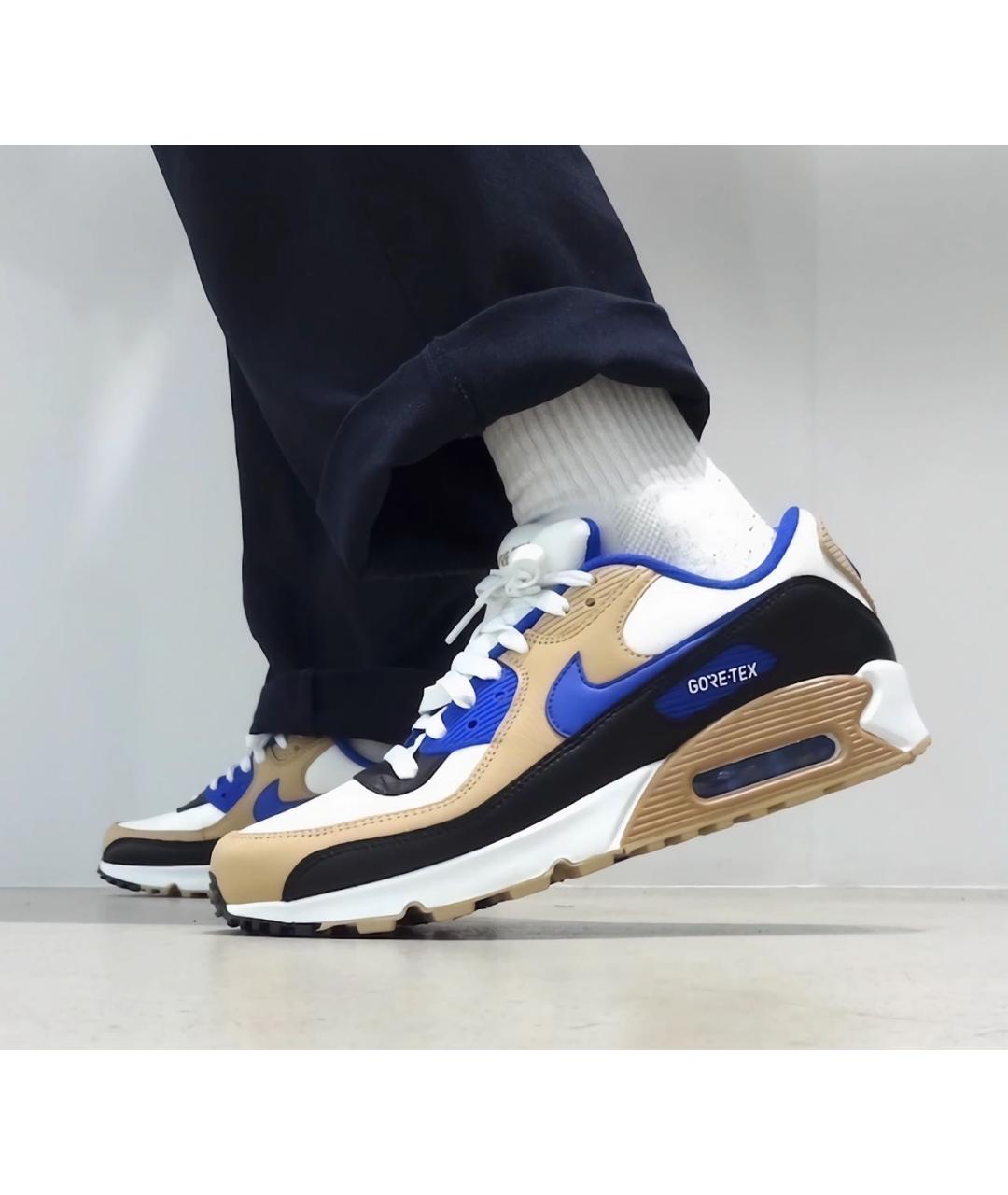 NIKE Бежевые низкие кроссовки / кеды, фото 5