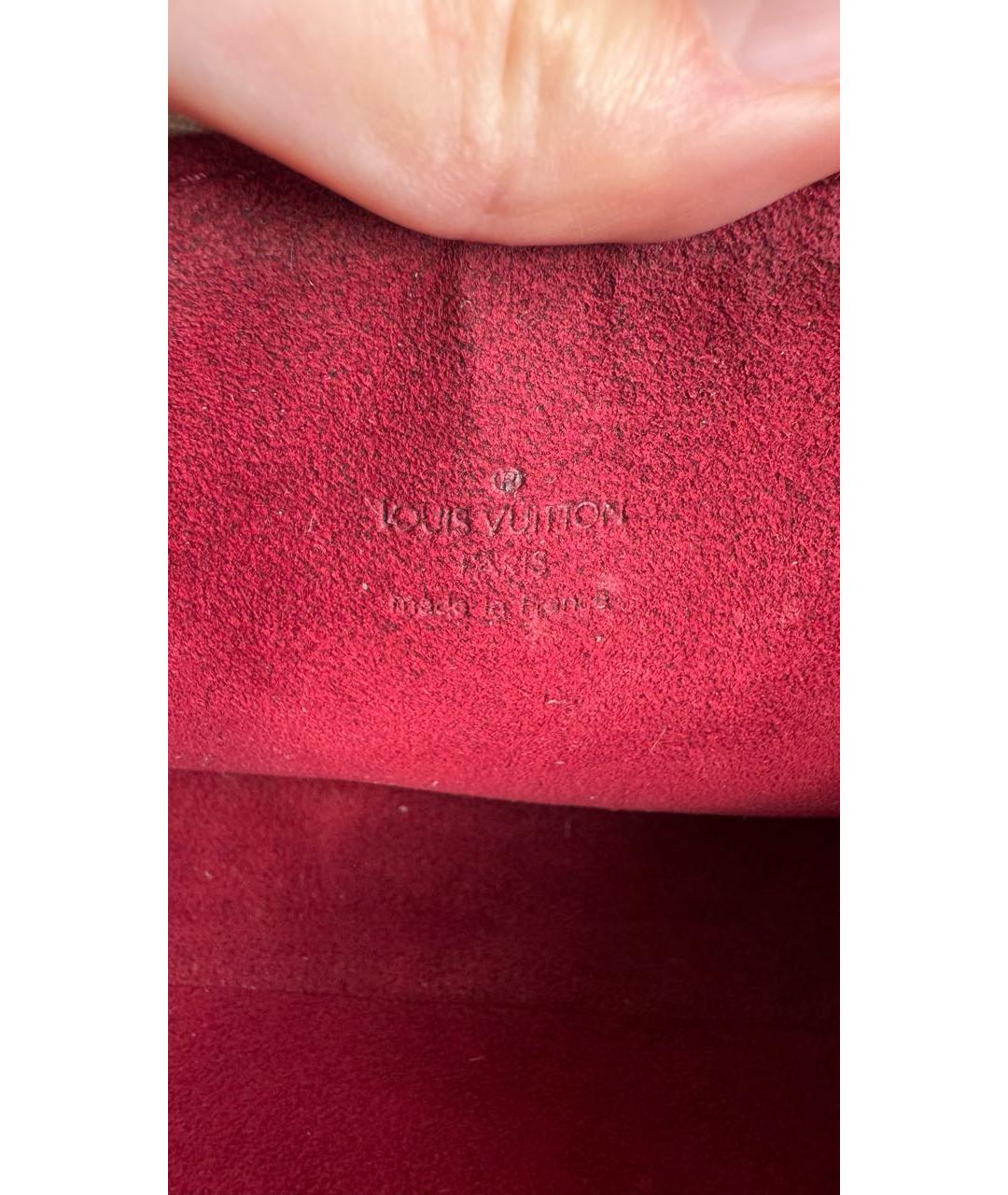 LOUIS VUITTON Белая сумка с короткими ручками, фото 5