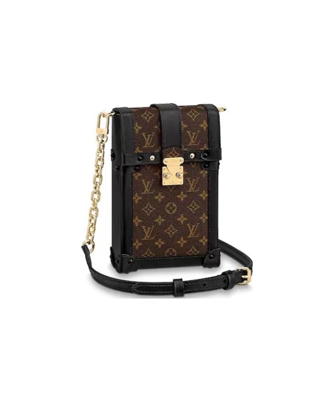 LOUIS VUITTON Коричневая сумка через плечо, фото 1