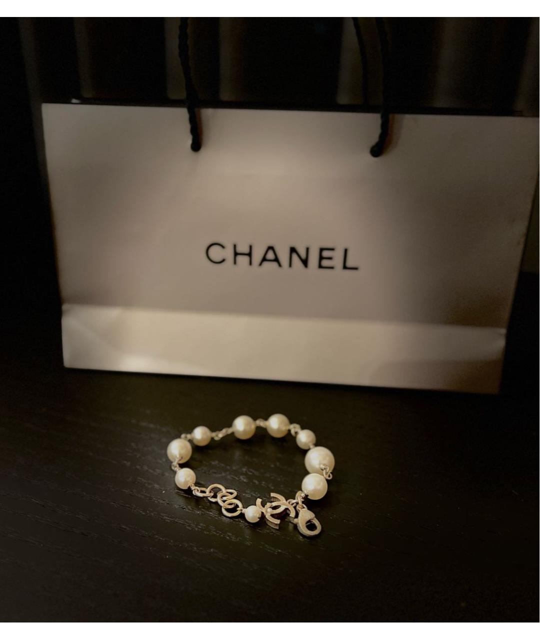 CHANEL Серебрянный браслет, фото 2