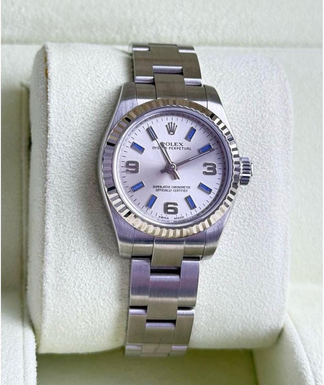 ROLEX Белые часы, фото 9