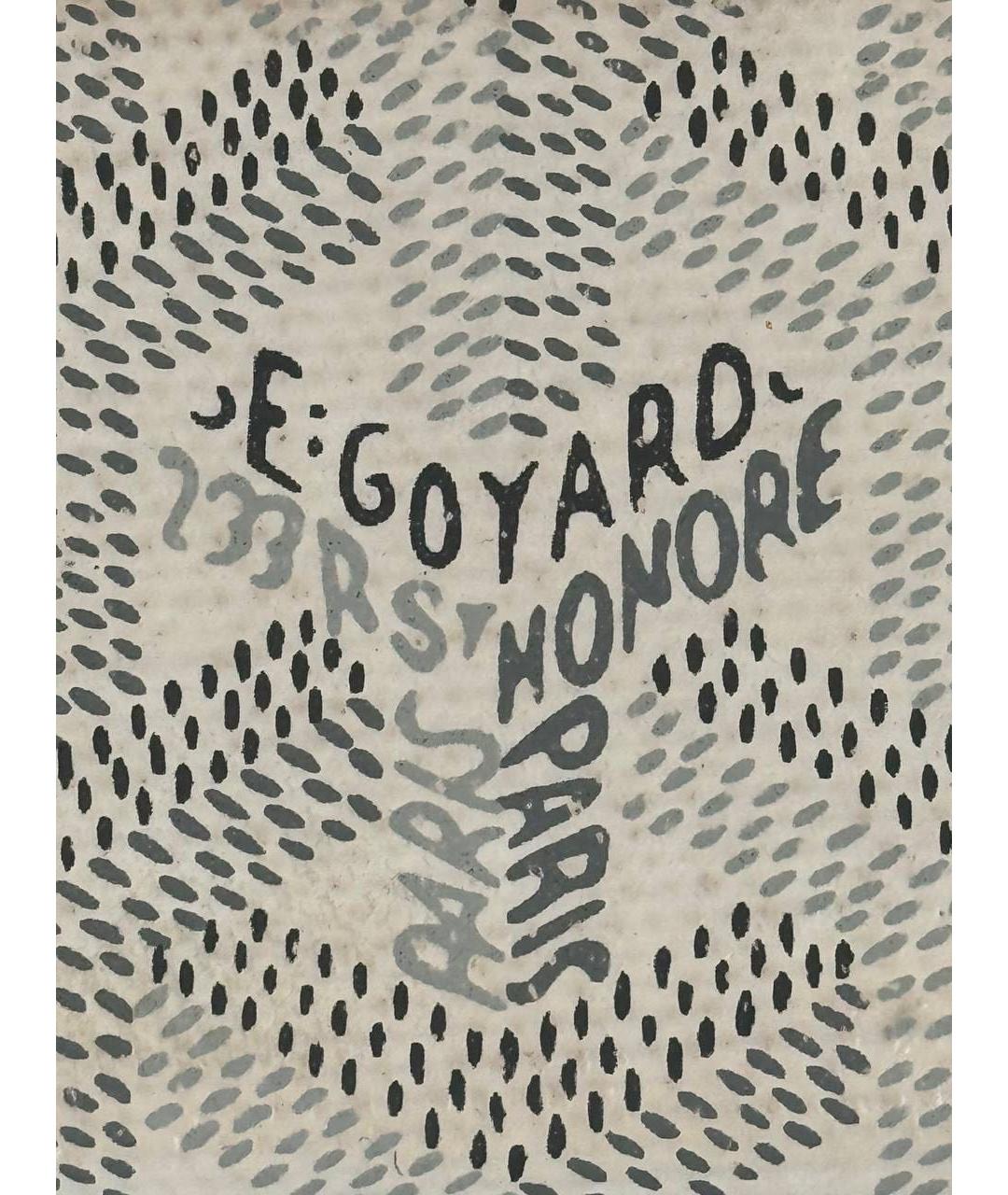 GOYARD Белый кожаный кардхолдер, фото 6