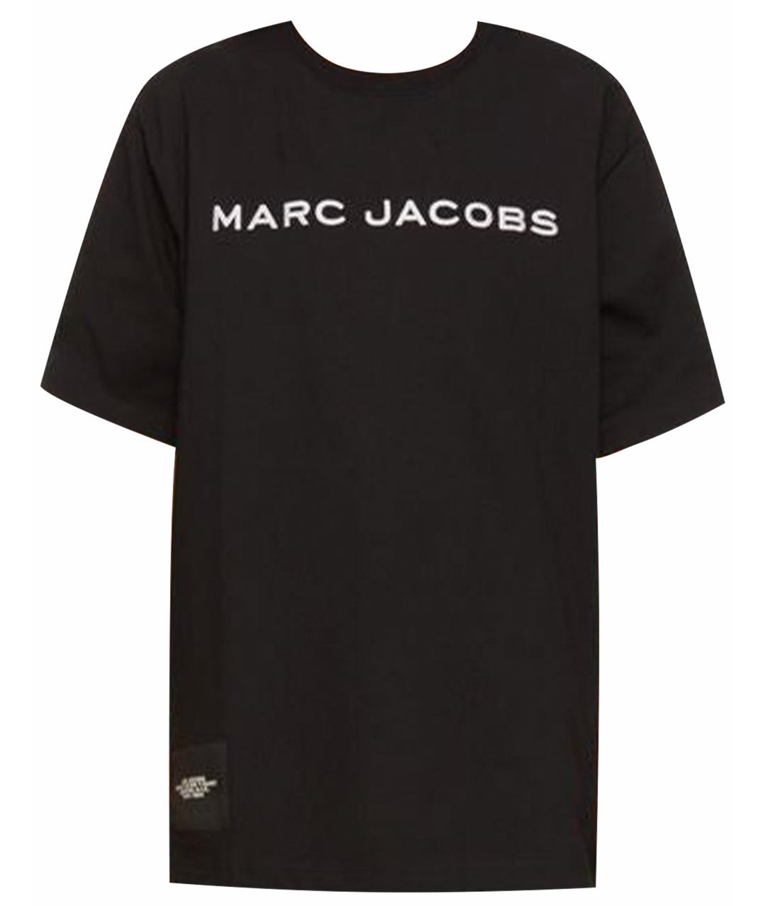 MARC JACOBS Черная хлопковая футболка, фото 1