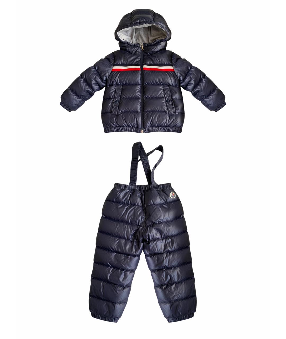 MONCLER Синий комбинезон, фото 1