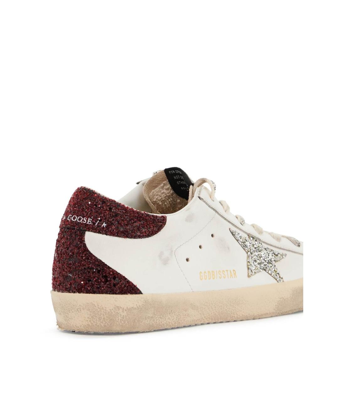 GOLDEN GOOSE DELUXE BRAND Белые кожаные кеды, фото 5