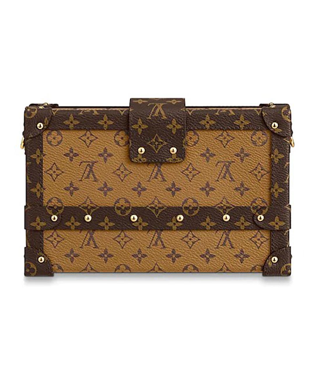 LOUIS VUITTON Коричневая сумка через плечо, фото 3