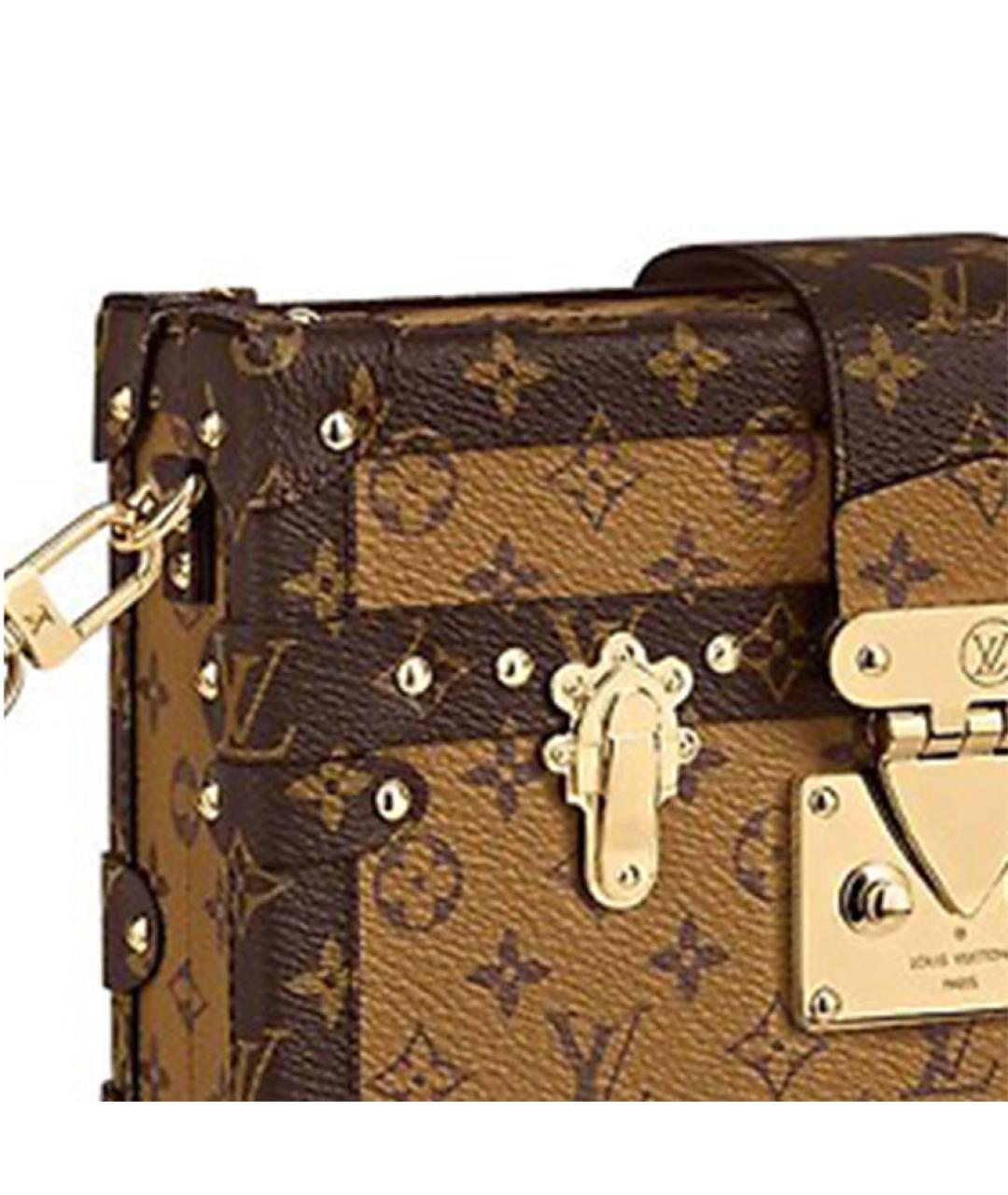 LOUIS VUITTON Коричневая сумка через плечо, фото 5