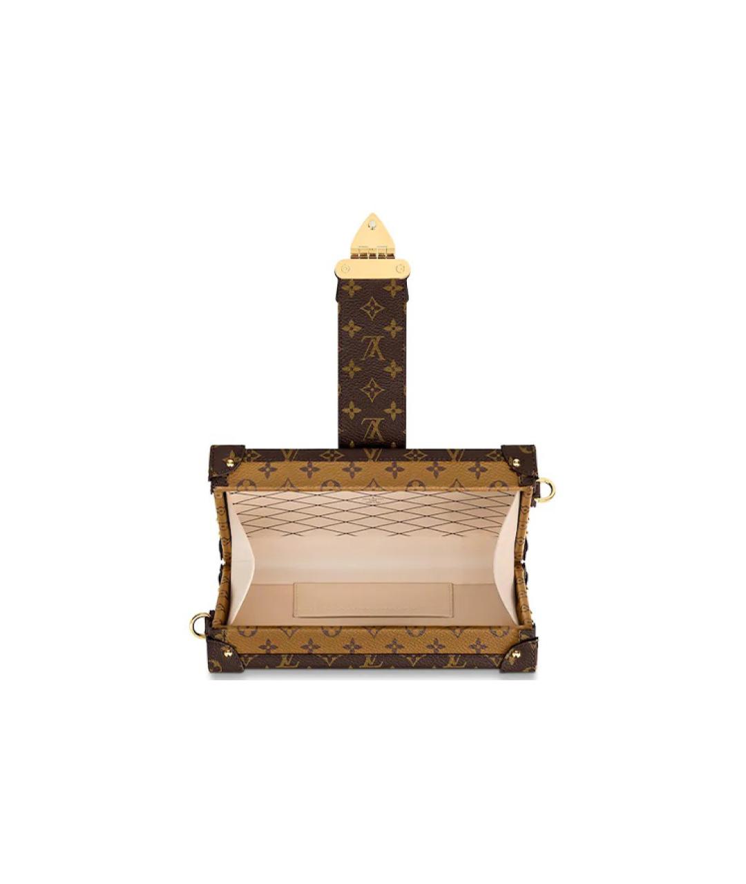 LOUIS VUITTON Коричневая сумка через плечо, фото 4