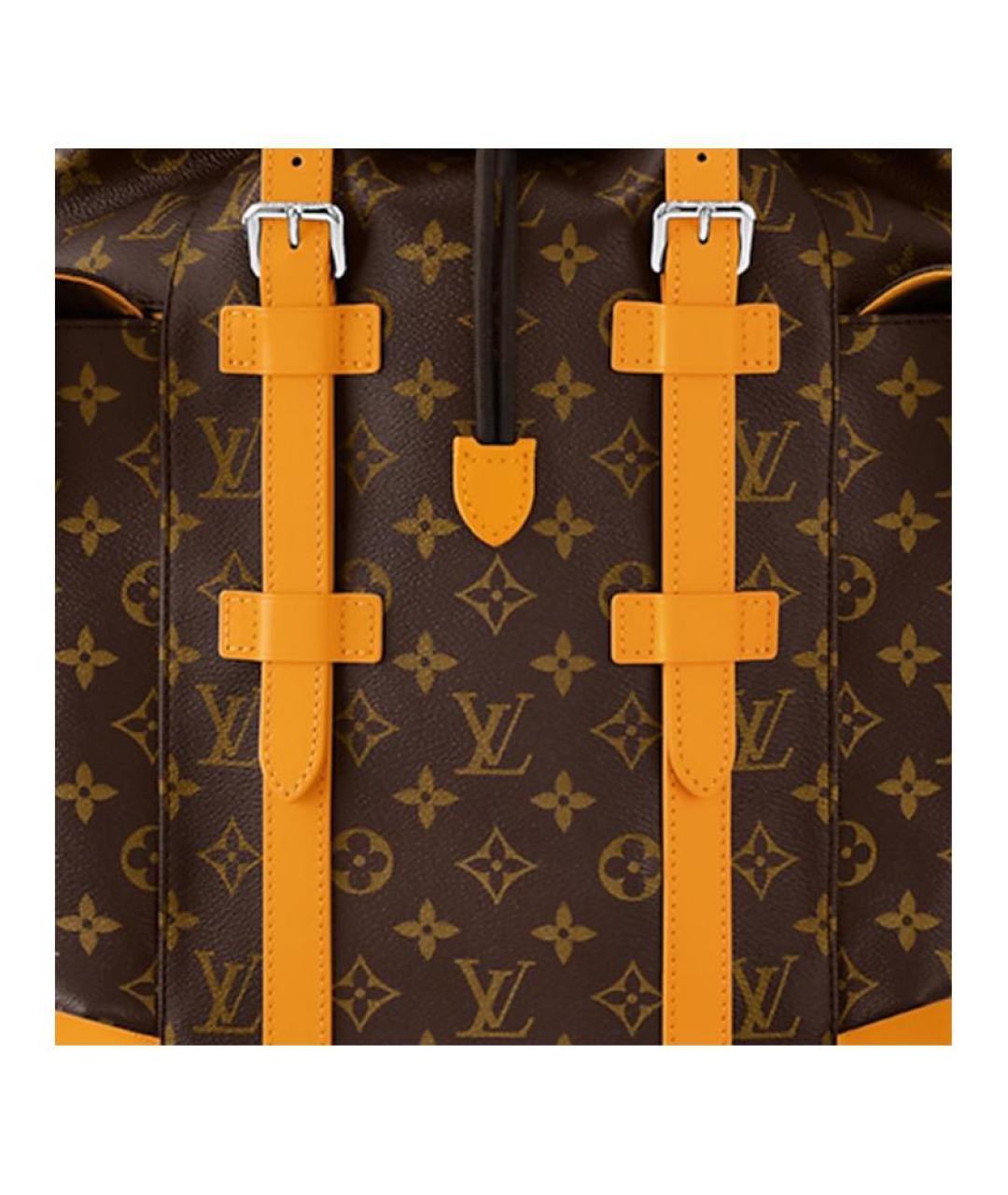 LOUIS VUITTON Коричневый рюкзак, фото 5