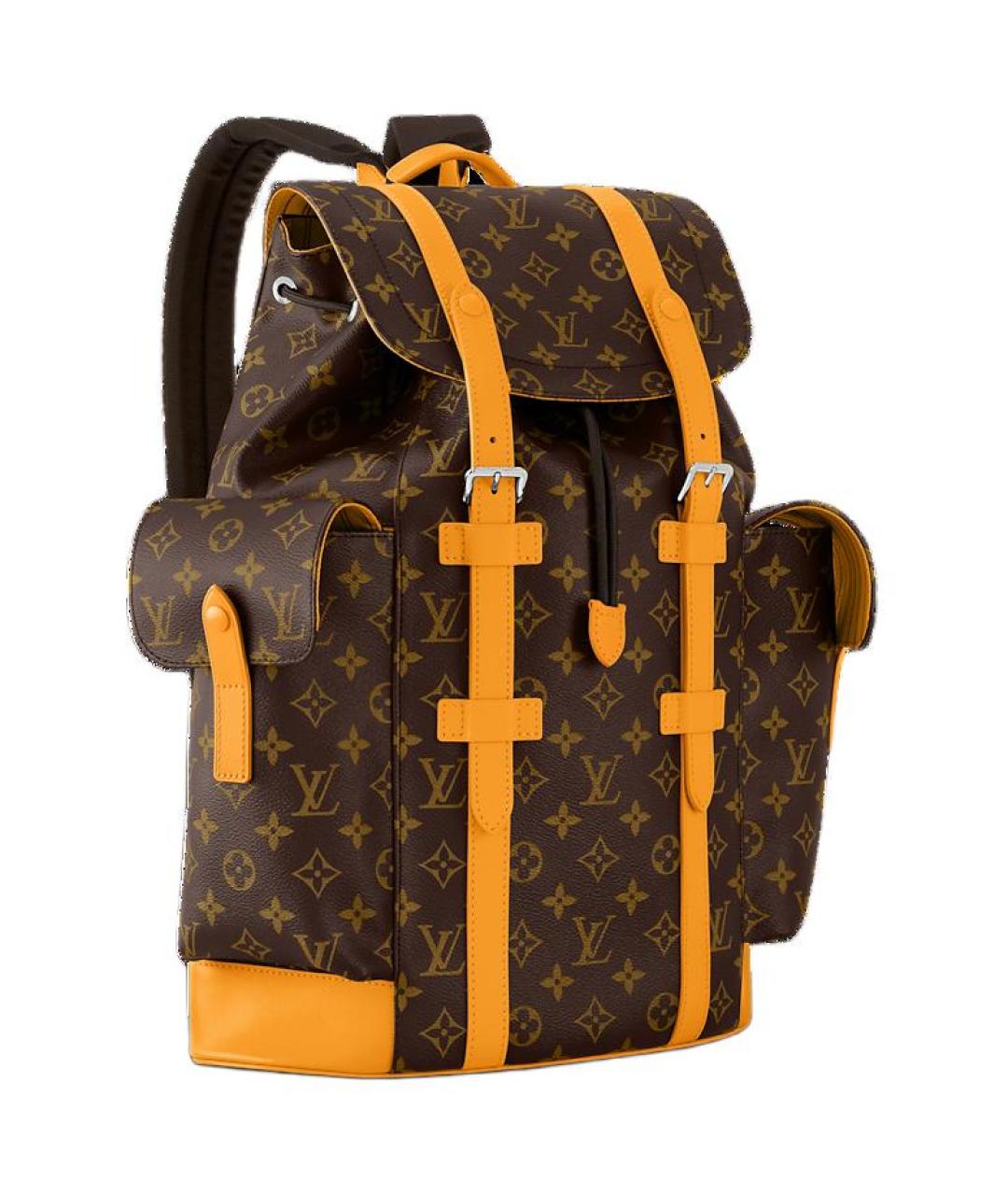 LOUIS VUITTON Коричневый рюкзак, фото 2