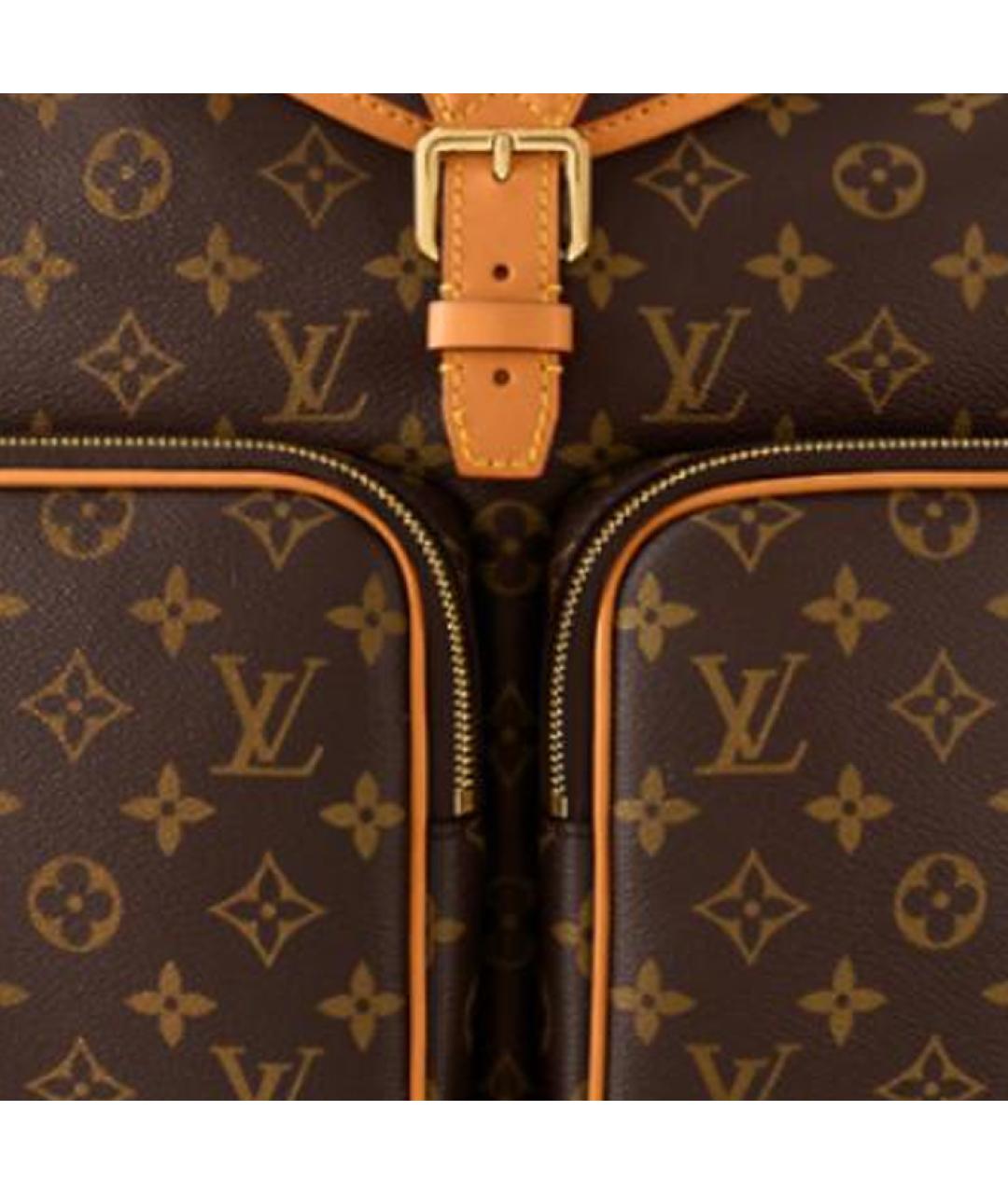 LOUIS VUITTON Коричневый рюкзак, фото 4