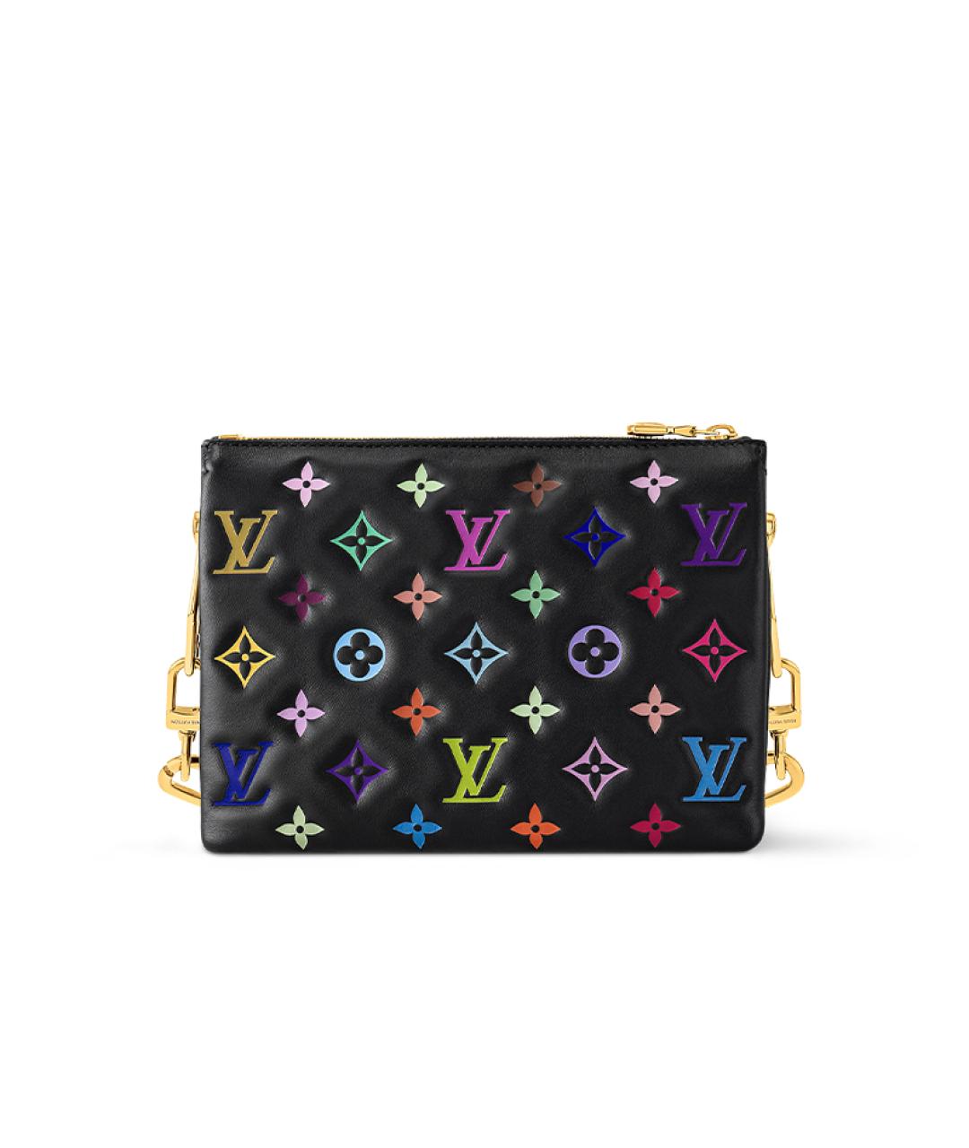 LOUIS VUITTON Черная сумка через плечо, фото 3