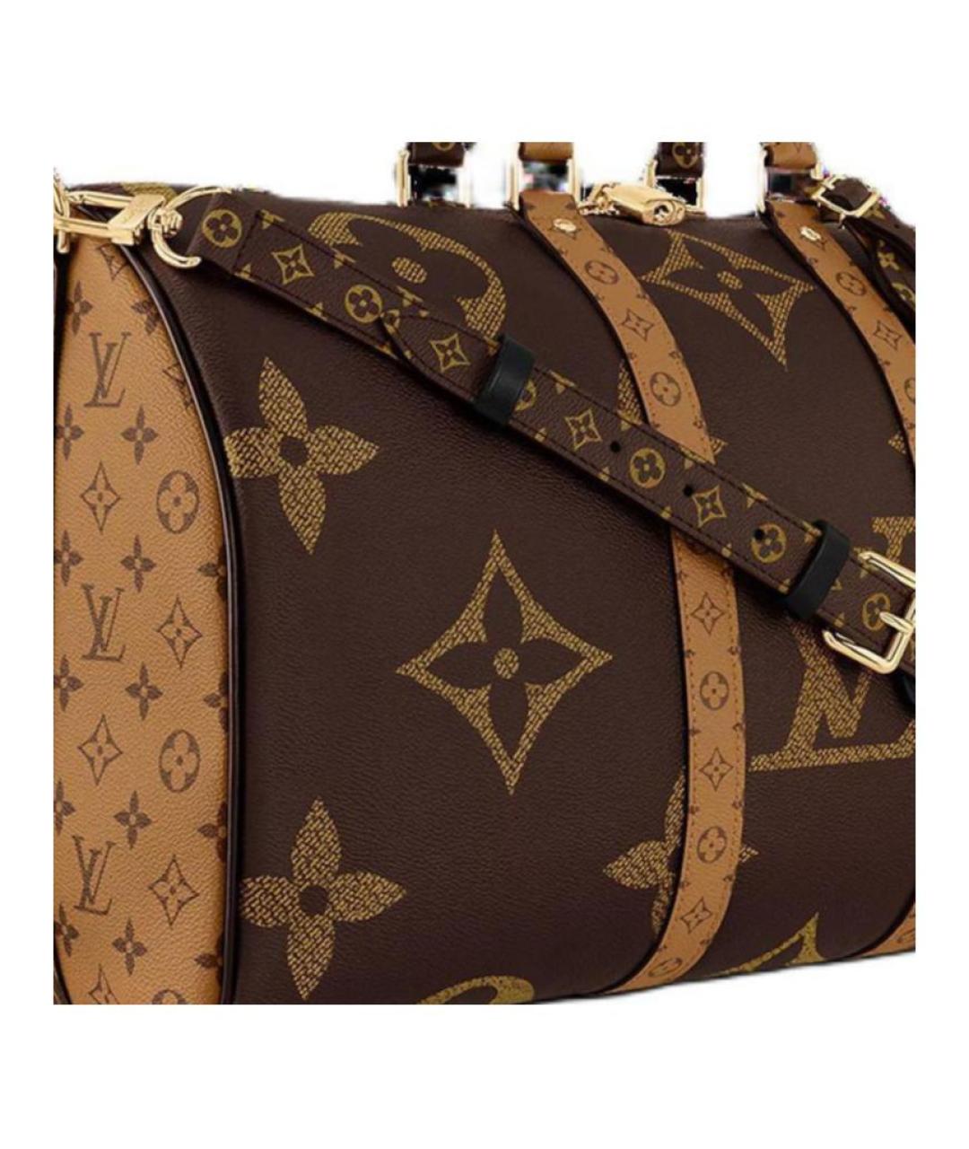 LOUIS VUITTON Коричневая сумка через плечо, фото 4