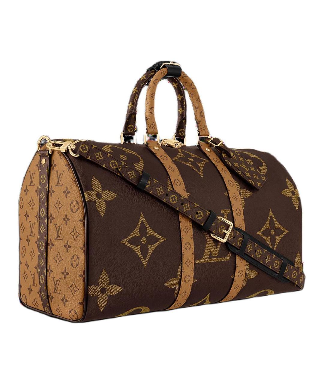 LOUIS VUITTON Коричневая сумка через плечо, фото 2
