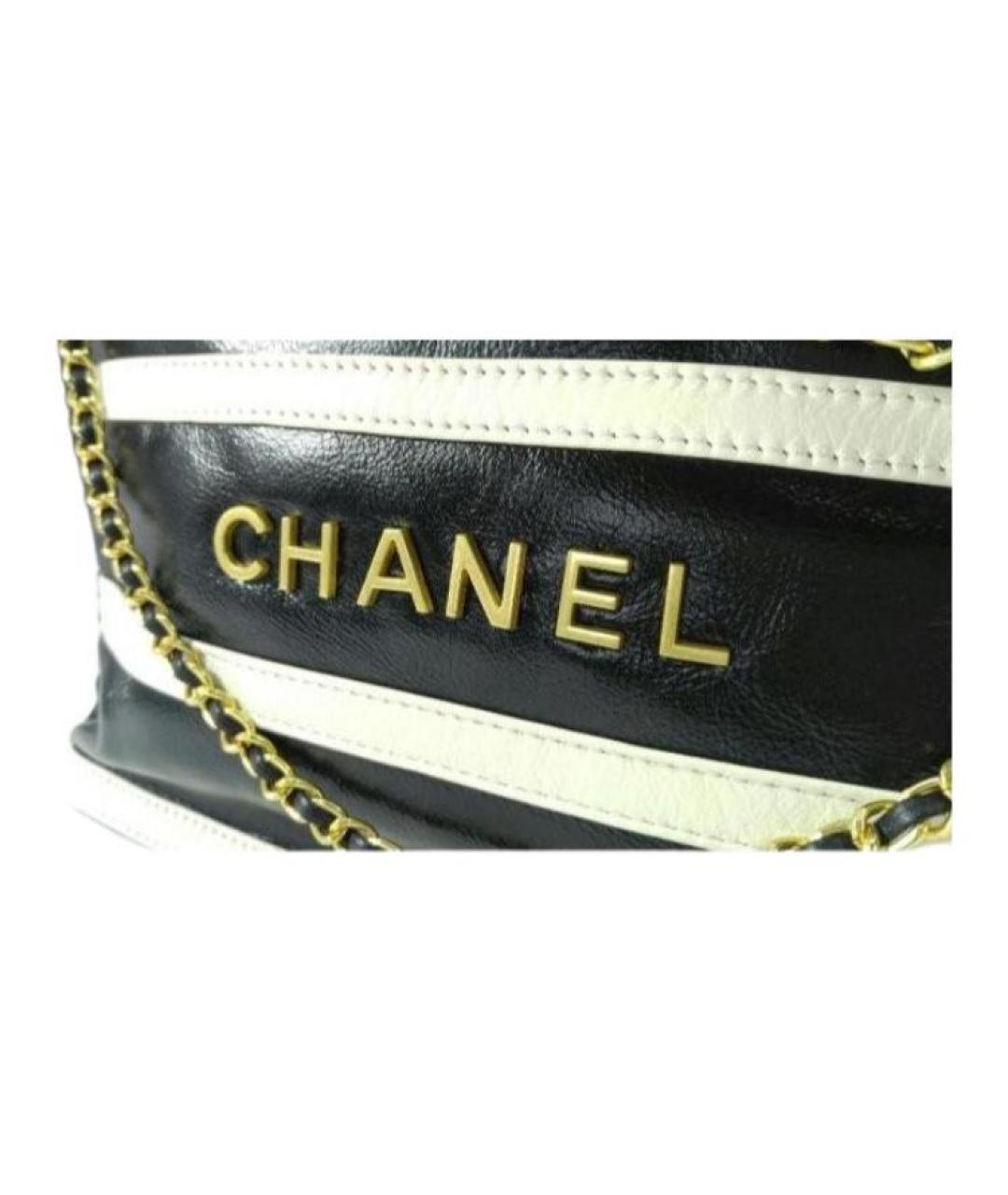 CHANEL Черная сумка через плечо, фото 6