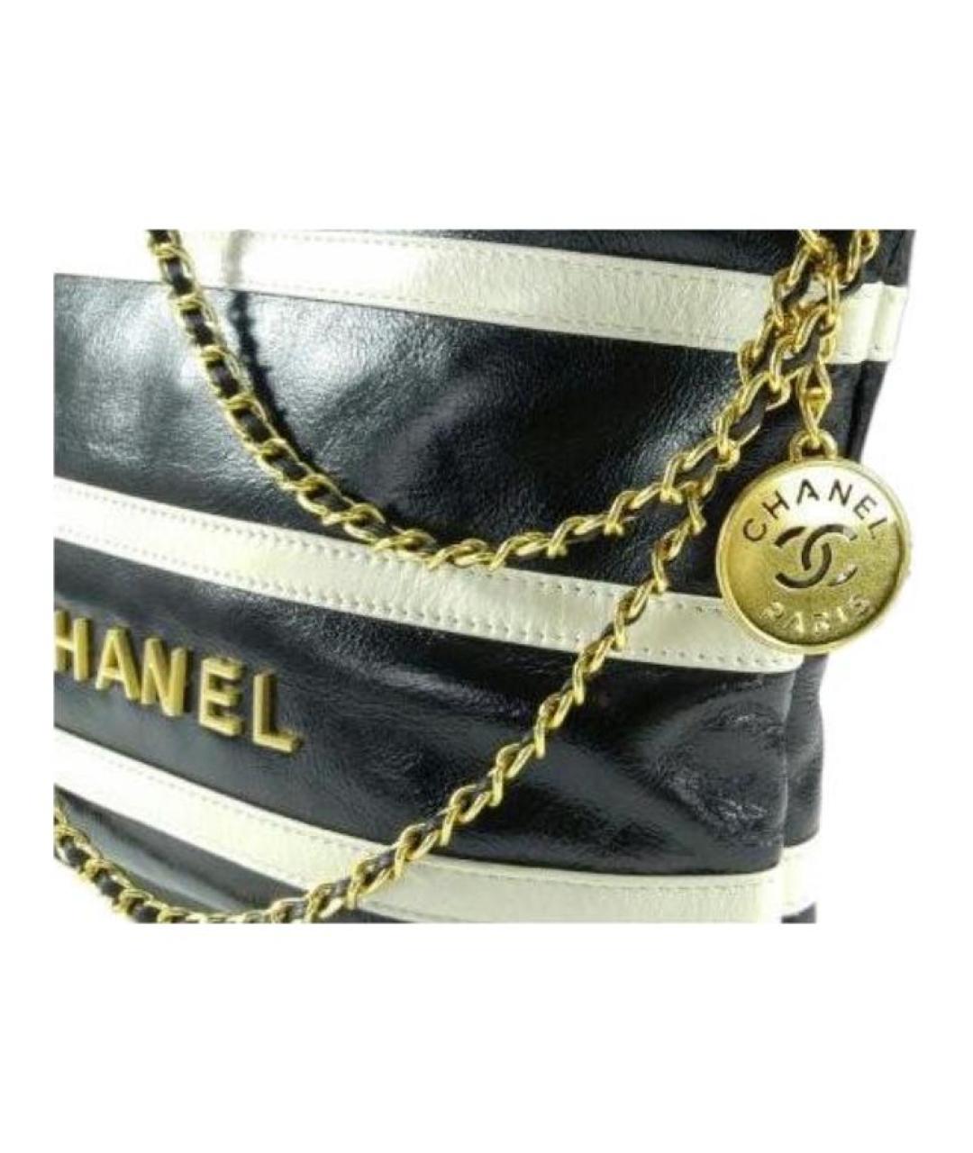 CHANEL Черная сумка через плечо, фото 5