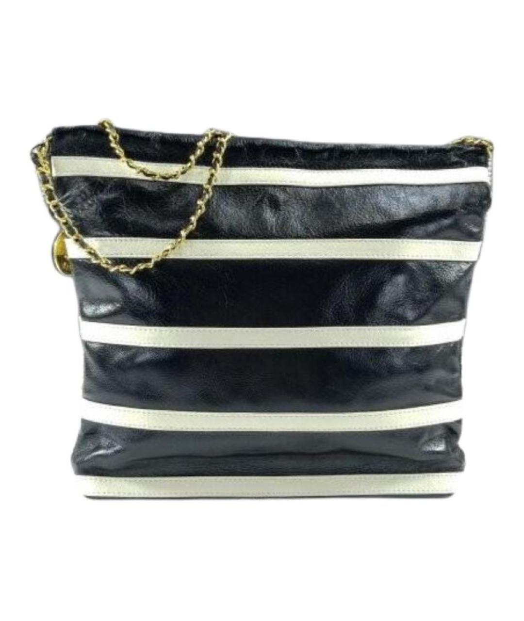 CHANEL Черная сумка через плечо, фото 3