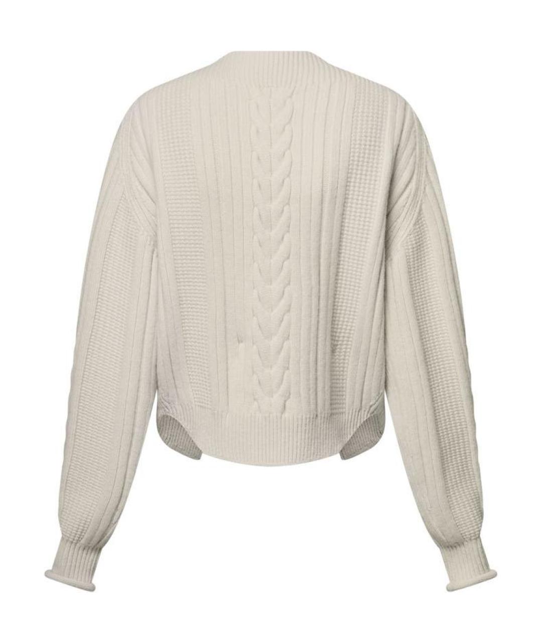 LOUIS VUITTON Бежевый кашемировый джемпер / свитер, фото 2