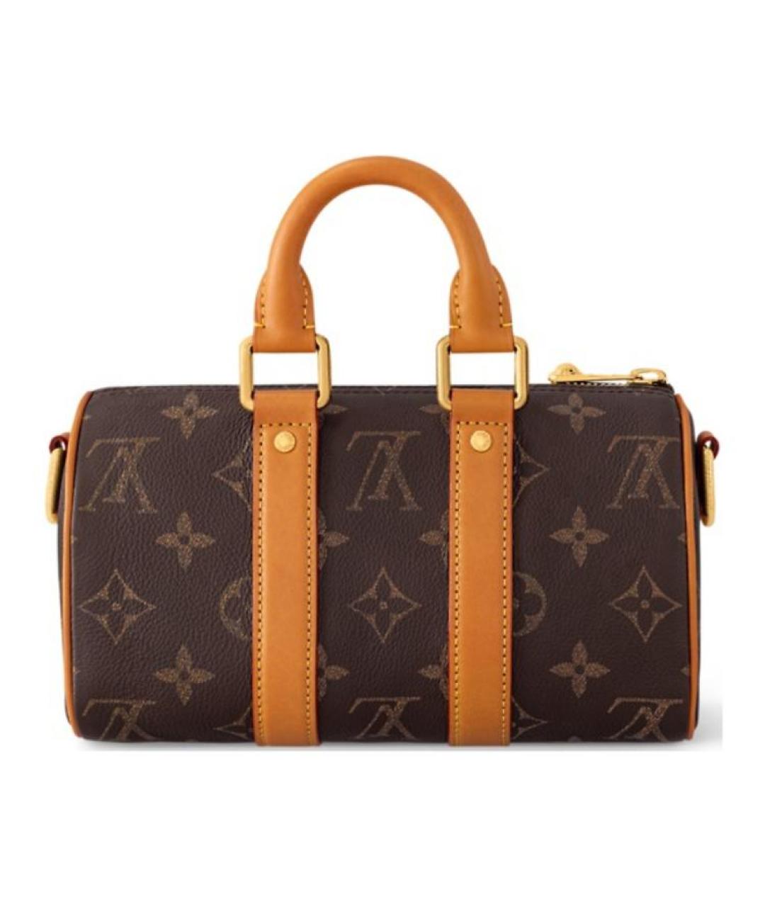 LOUIS VUITTON Коричневая сумка через плечо, фото 3