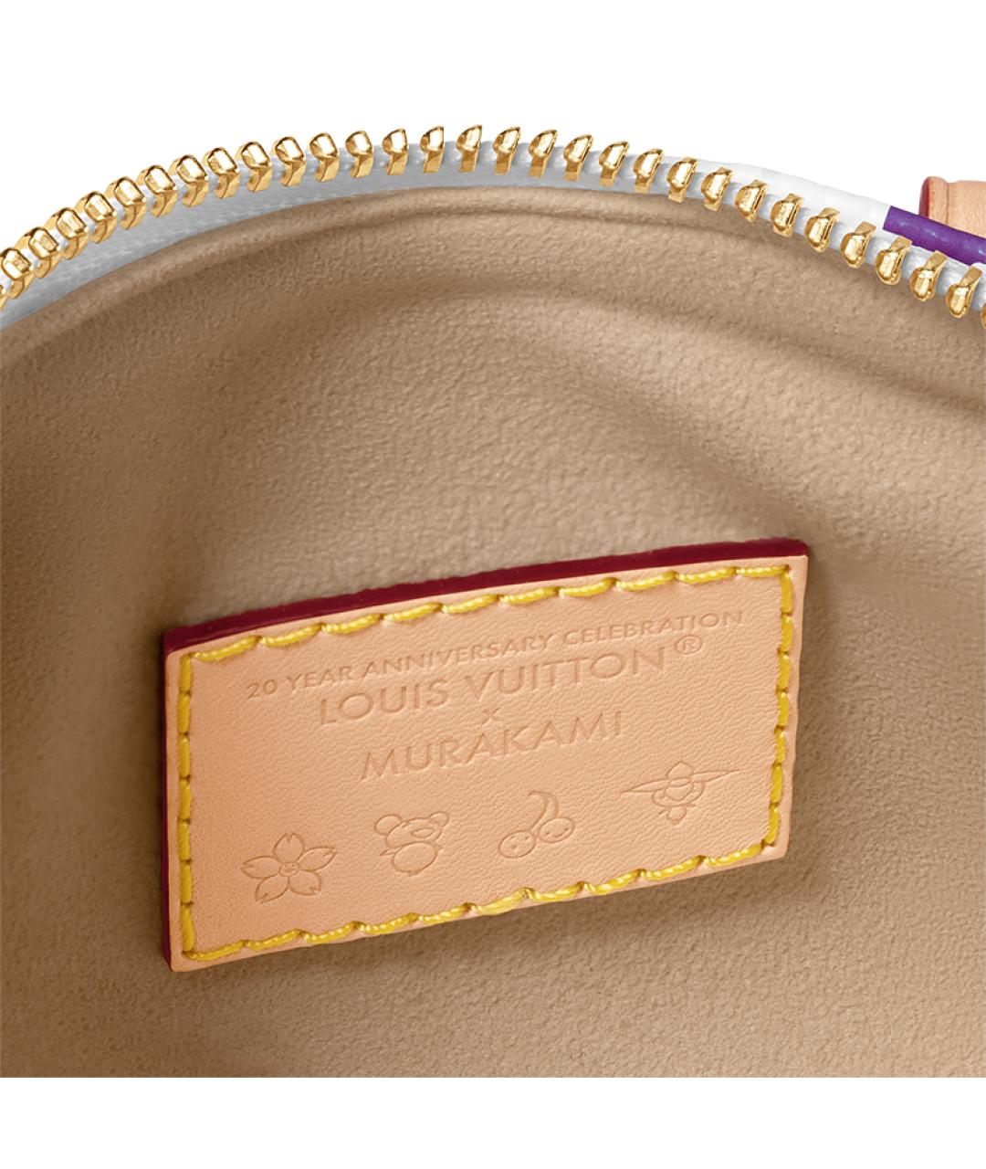 LOUIS VUITTON Белая сумка через плечо, фото 5